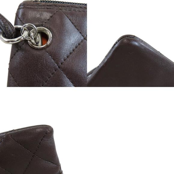 Chanel Cambon Line Coco Mark Silver Hardware Shoulder Bag Lambskin - Picture 9 of 9